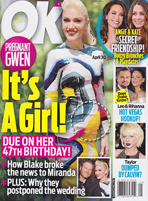 Illustration for article titled This Week In Tabloids: Mary-Kate Olsen, Miley Cyrus, Nicole Kidman, and Gwen Stefani Are Pregnant
